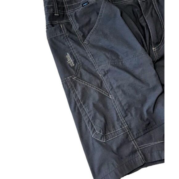 Kuhl Men's Cargo Shorts - Dark Gray - Picture 6 of 8